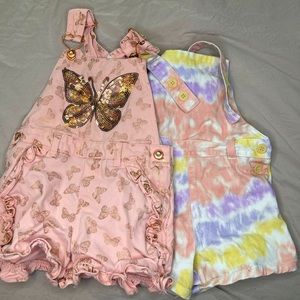 Girls bundle shortalls